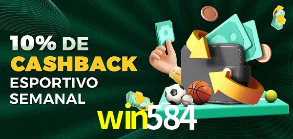 10% de bônus de cashback na win584